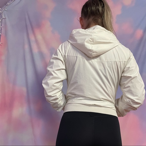 Nike Windrunner Jacket White - Picture 3 of 13